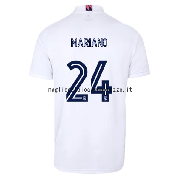 NO.24 Mariano Prima Maglia Real Madrid 2020 2021 Bianco