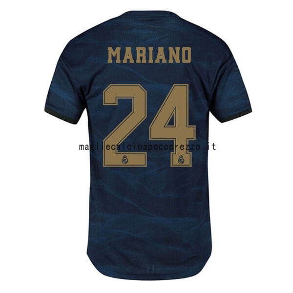 NO.24 Mariano Seconda Maglia Real Madrid 2019 2020 Blu