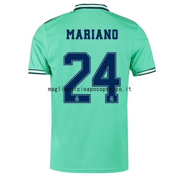 NO.24 Mariano Terza Maglia Real Madrid 2019 2020 Verde