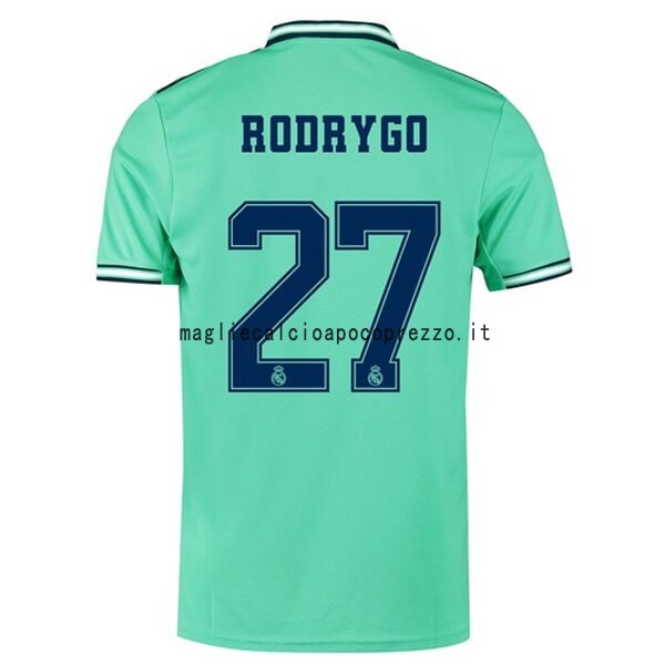 NO.27 Rodrygo Terza Maglia Real Madrid 2019 2020 Verde