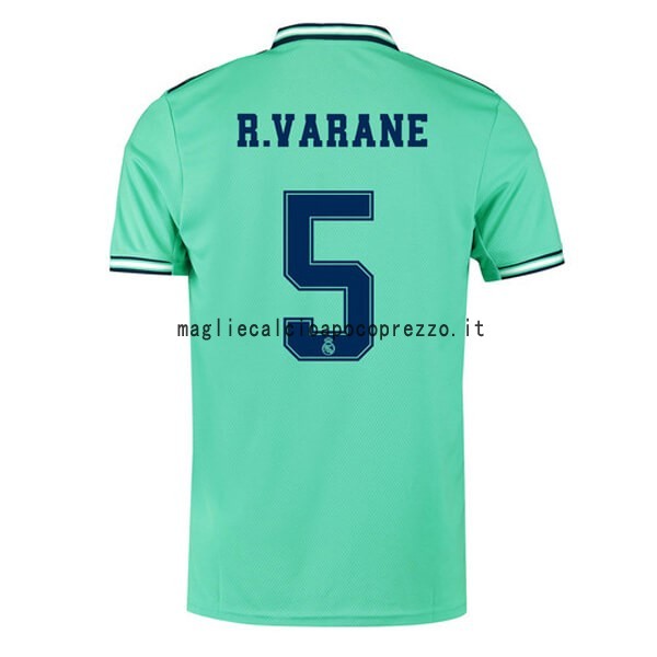 NO.5 Varane Terza Maglia Real Madrid 2019 2020 Verde