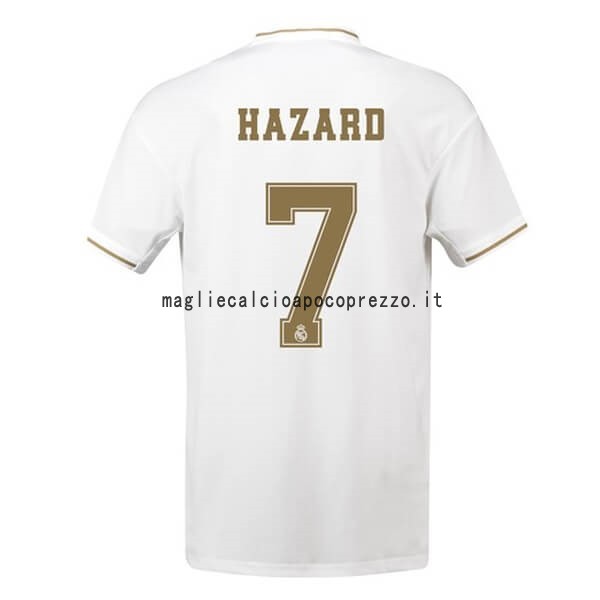 NO.7 Hazard Prima Maglia Real Madrid 2019 2020 Bianco