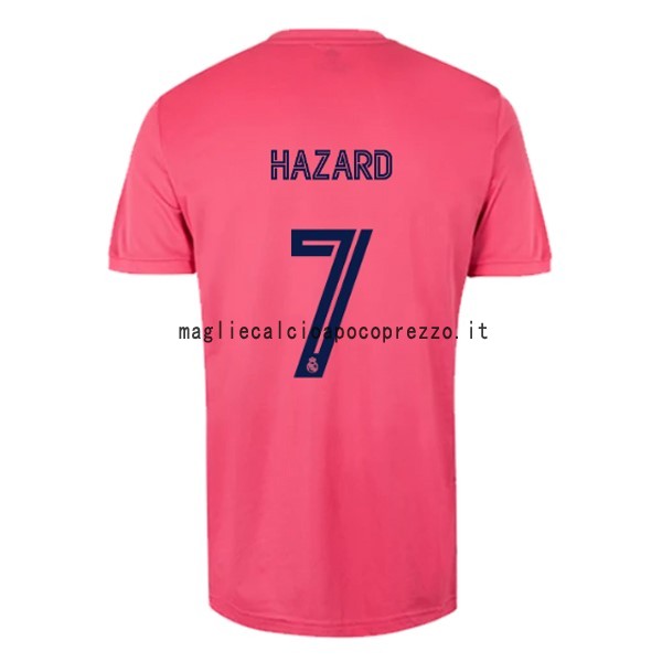 NO.7 Hazard Seconda Maglia Real Madrid 2020 2021 Rosa