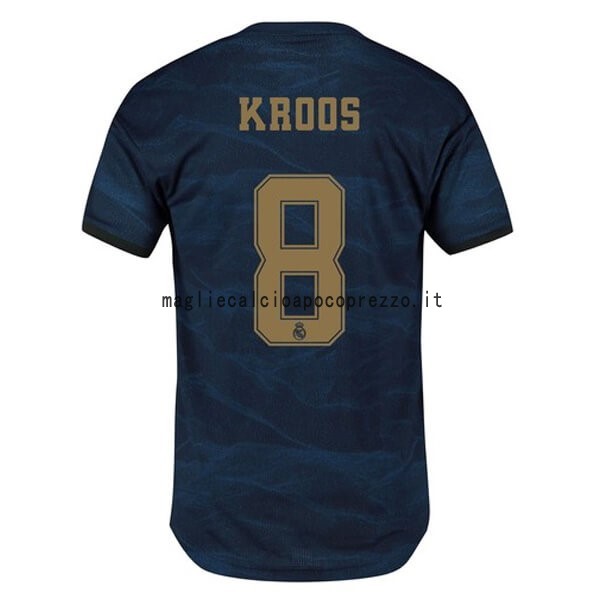 NO.8 Kroos Seconda Maglia Real Madrid 2019 2020 Blu