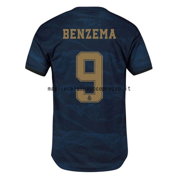 NO.9 Benzema Seconda Maglia Real Madrid 2019 2020 Blu