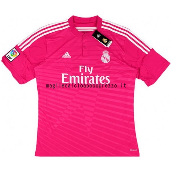 Seconda Maglia Real Madrid Stile rétro 2014 2015 Rosa