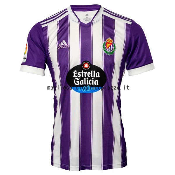 Prima Maglia Real Valladolid 2021 2022 Bianco Purpureo